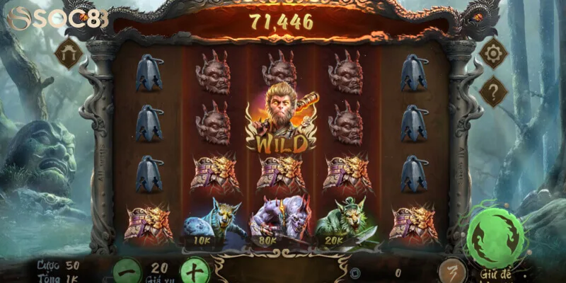 Kho game slot SOC88 phong phú với những chủ đề độc đáo