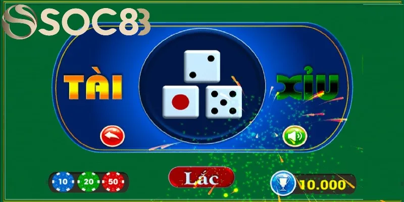 Tài Xỉu SOC88 là game chơi dễ tham gia